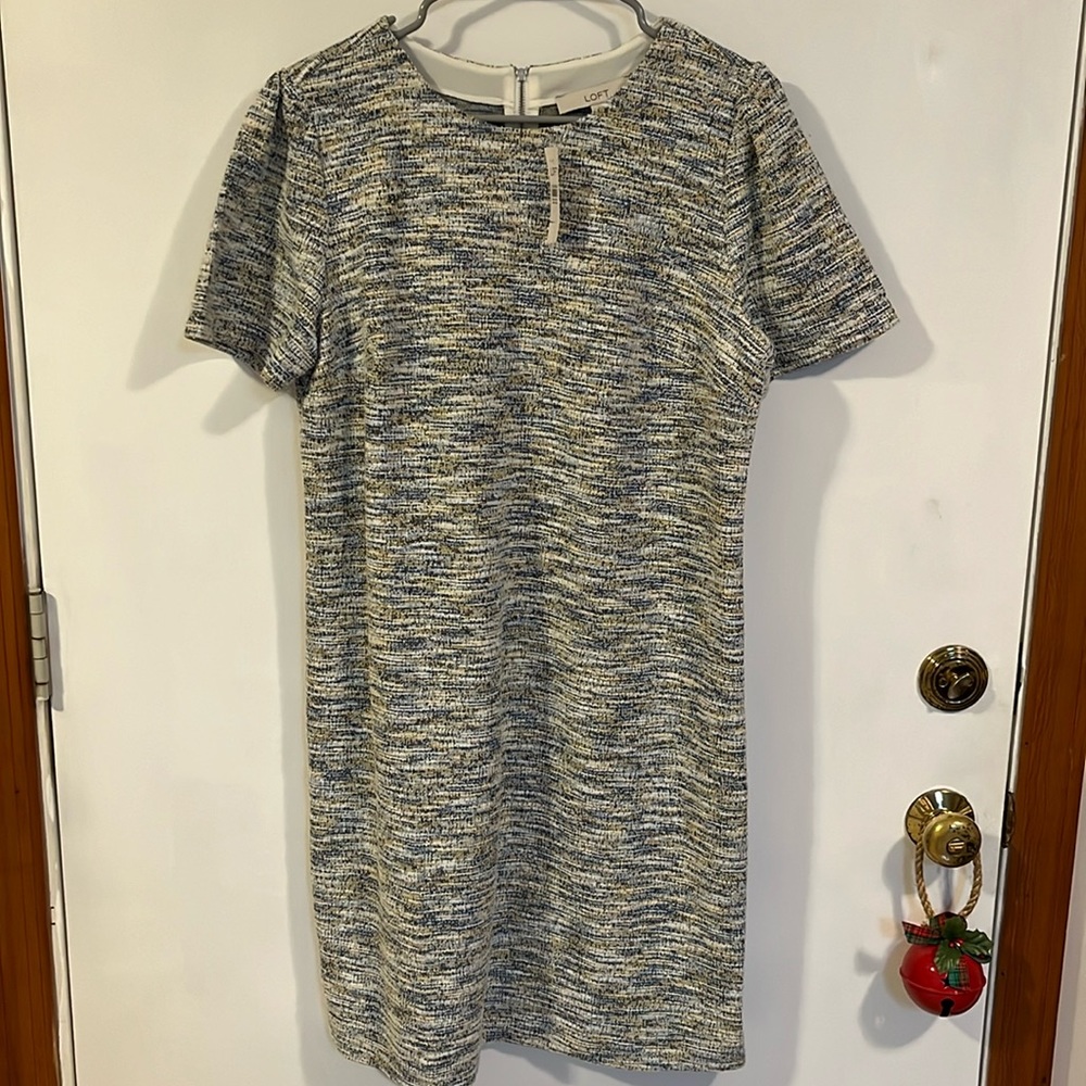 LOFT NWT Multi-Color Shift Dress - Size L